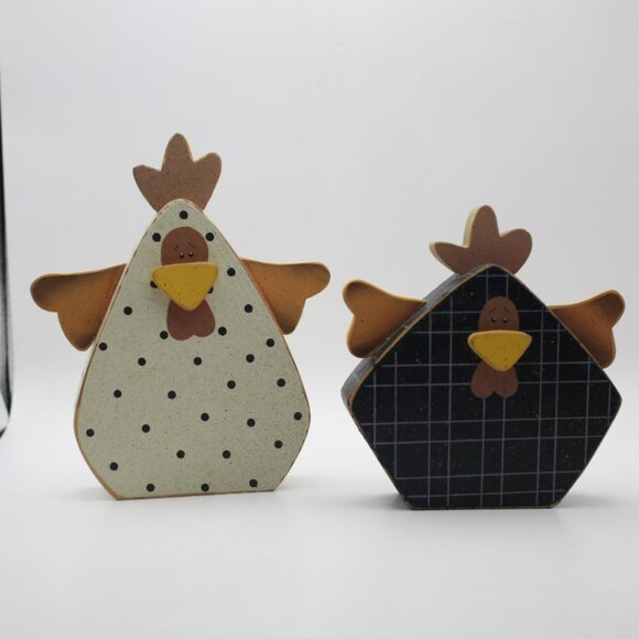 Set of Fall Wooden Thanksgiving Turkey's - Picture 12 of 12